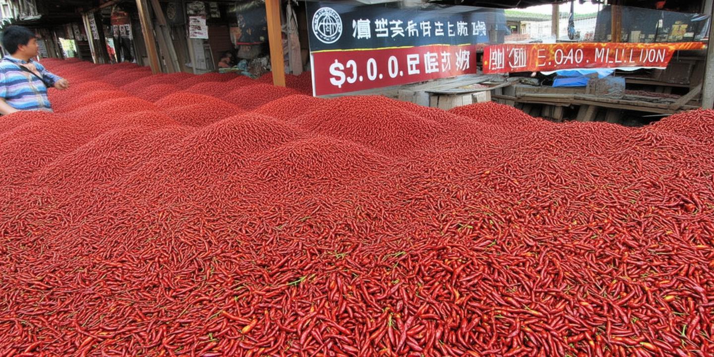 许昌辣椒之乡:襄城年出口干椒3万吨,创汇2亿美元